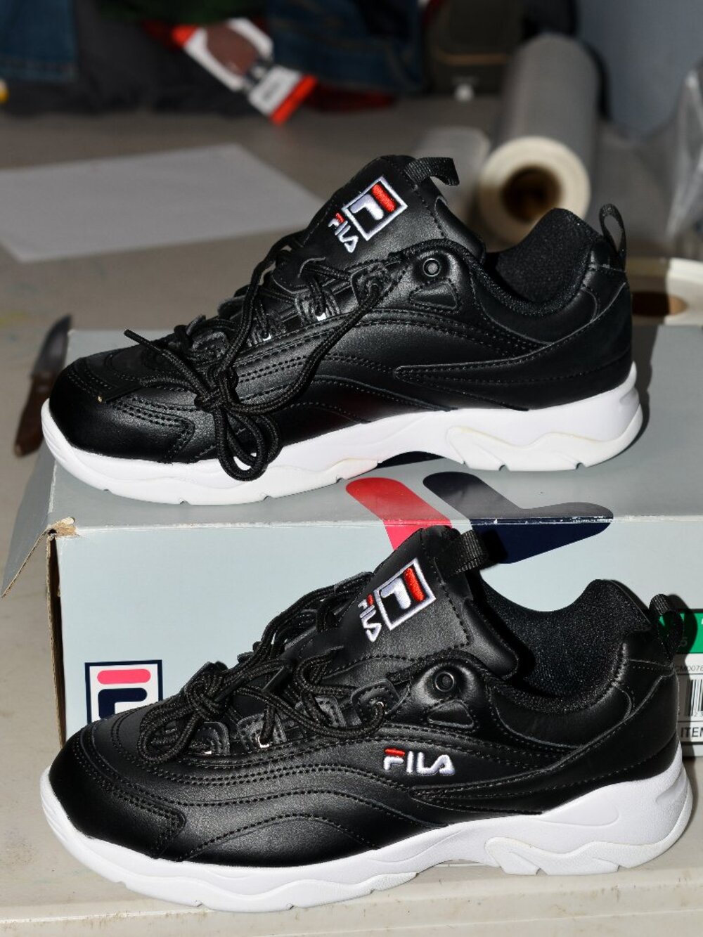 Fila Black women sneakers